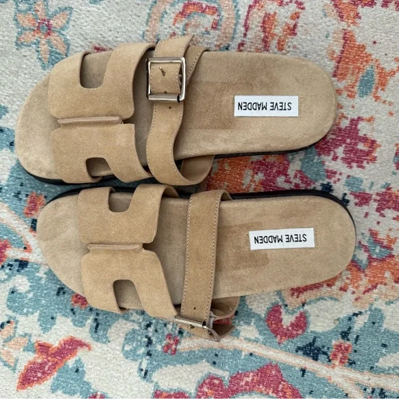 New Steve Madden Mayven Slides - Picture 2 of 5